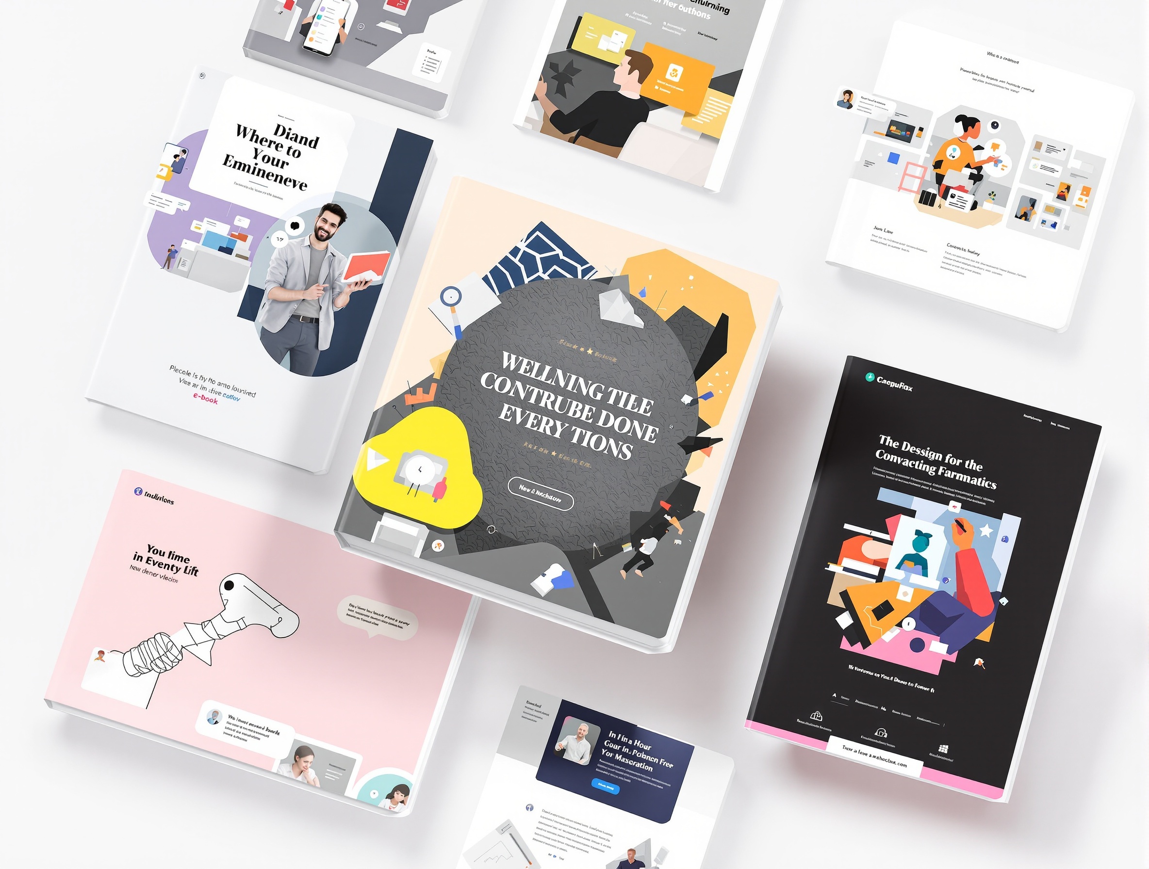 Professionelle Buch-Templates